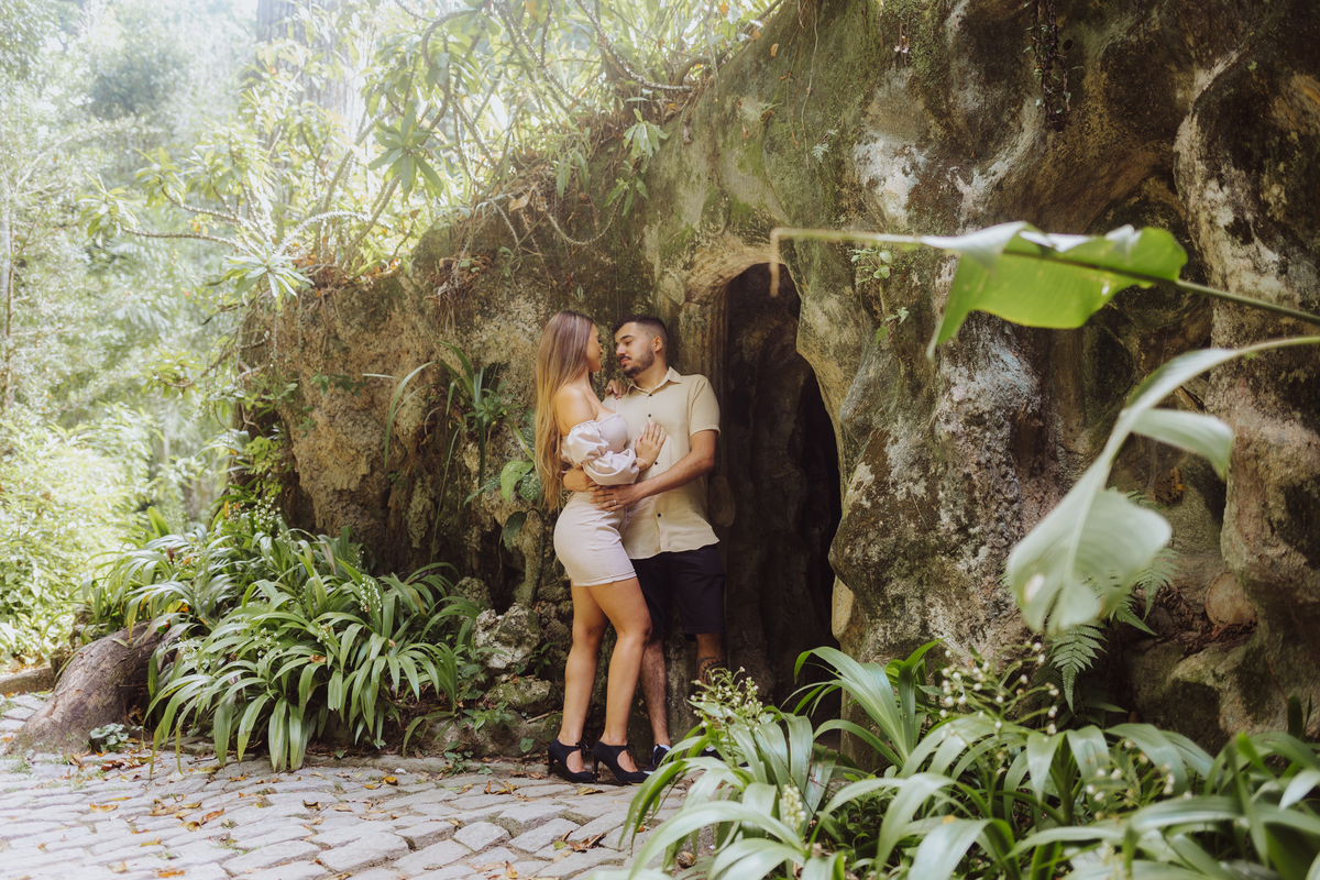 Ensaio Pré Wedding no Parque Lage - Jardim Botânico - RJ