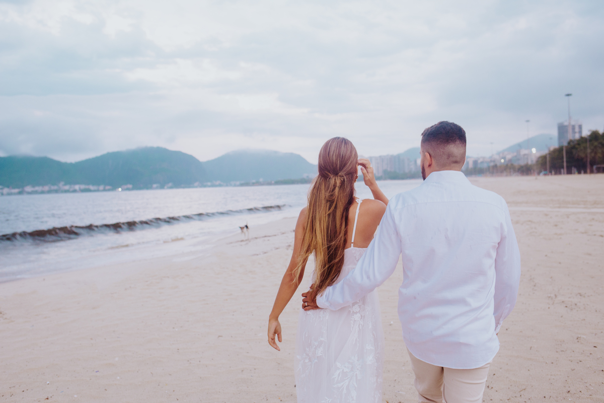 Ensaio de Casal na Praia do Flamengo - RJ