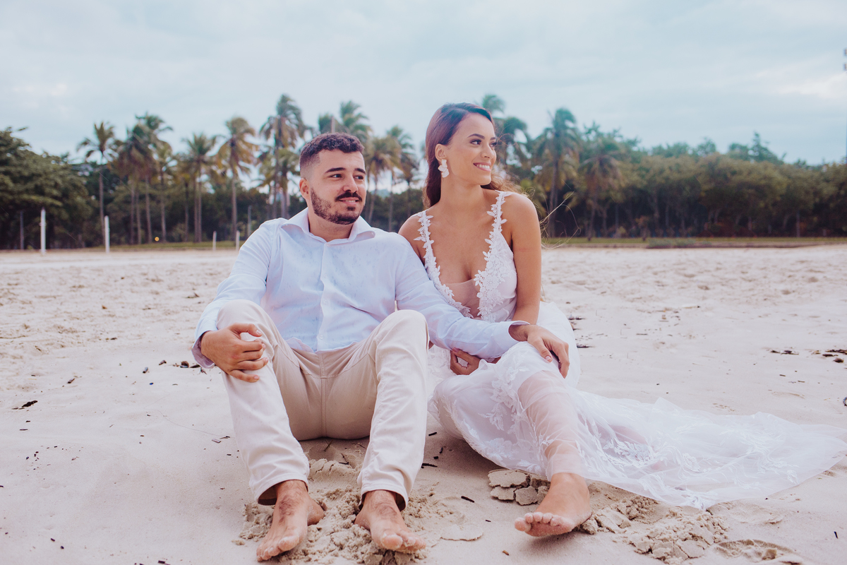 Ensaio Pré Casamento na Praia do Flamengo - RJ