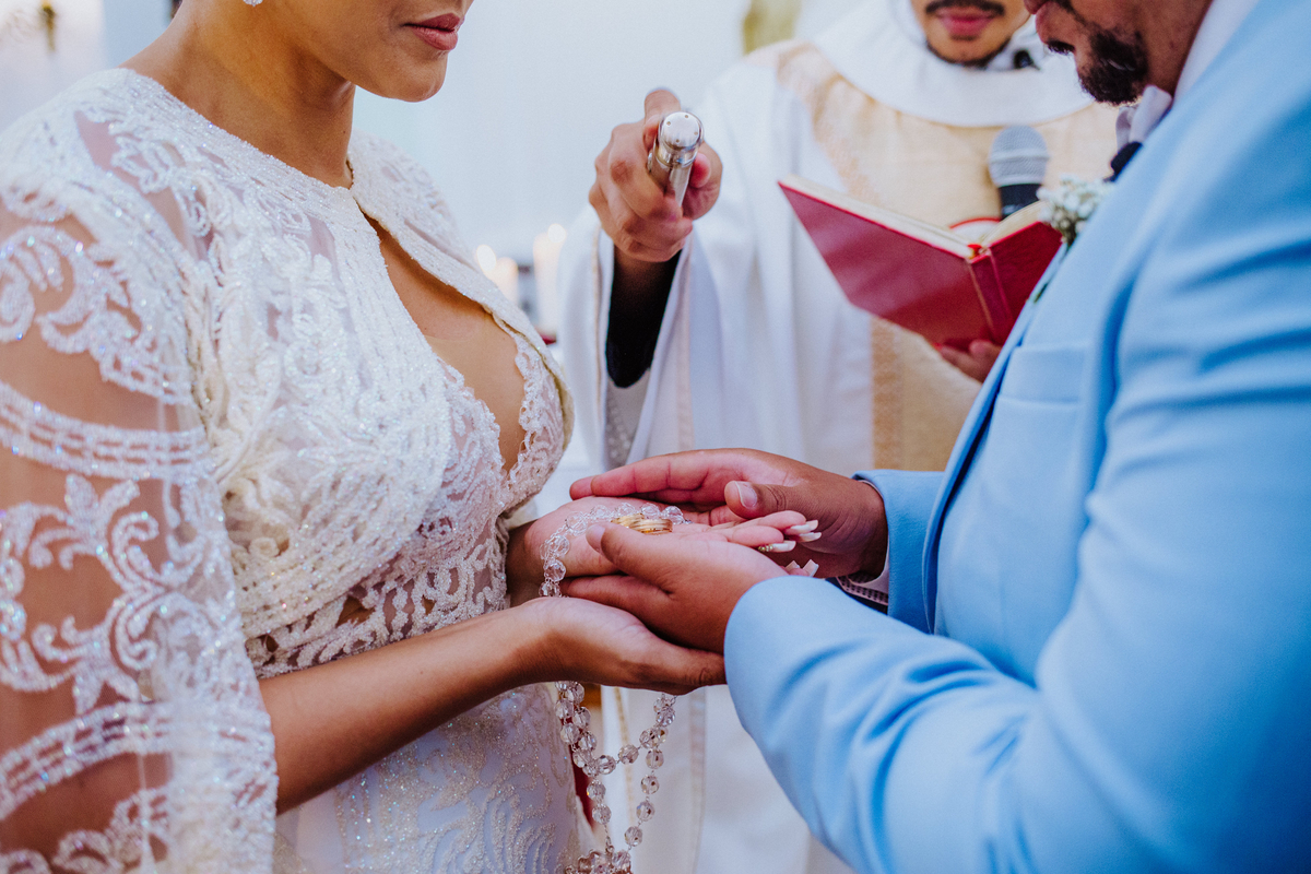 Casamento na Paróquia Nossa Senhora do Rosário e São Benedito no Cubango
