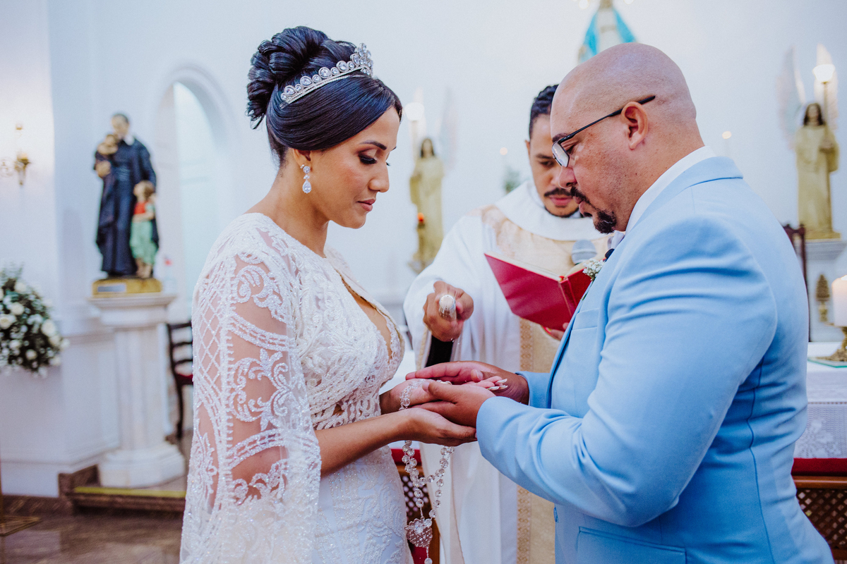 Casamento na Paróquia Nossa Senhora do Rosário e São Benedito no Cubango