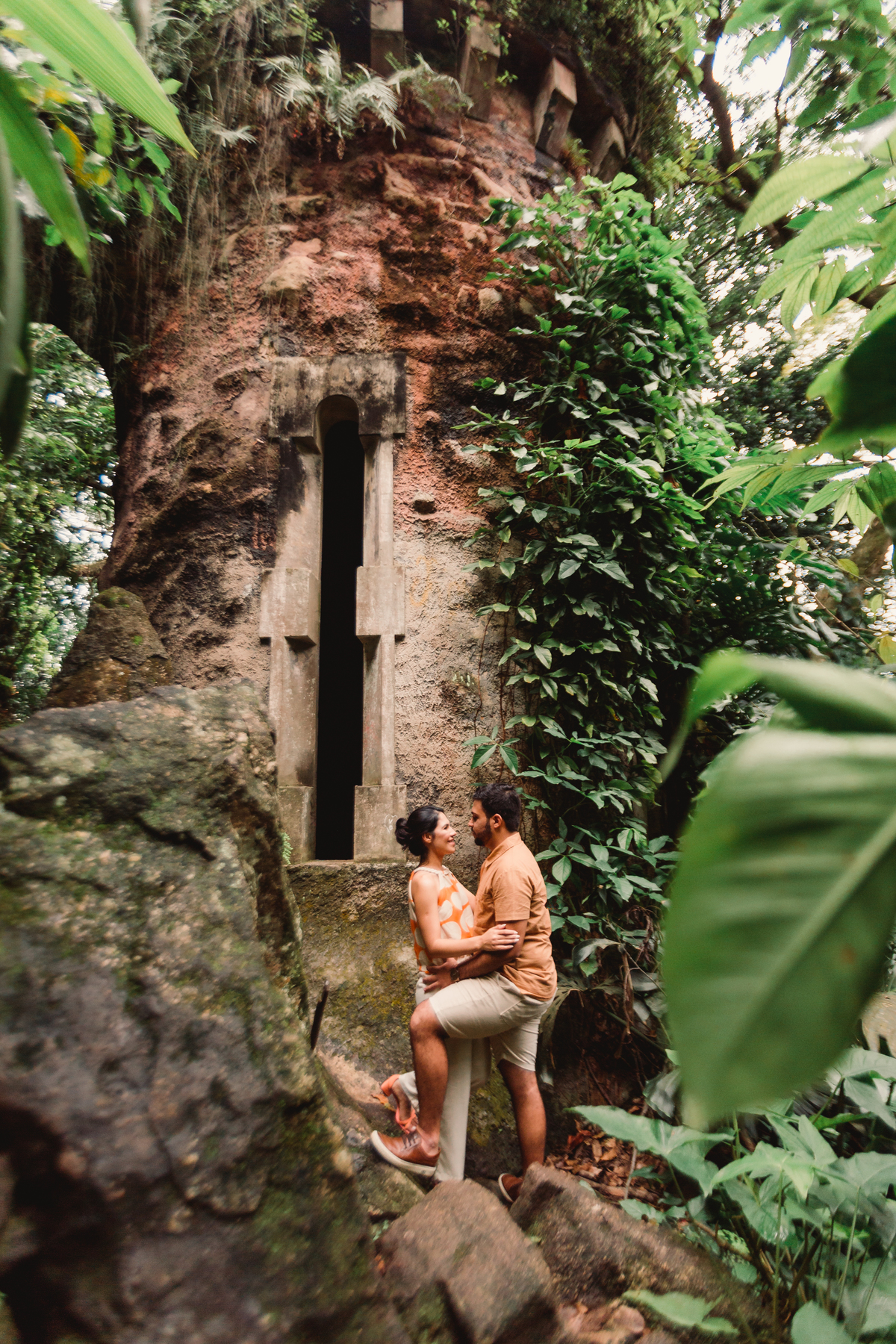 Ensaio Fotográfico de Casal no Parque Lage - RJ
