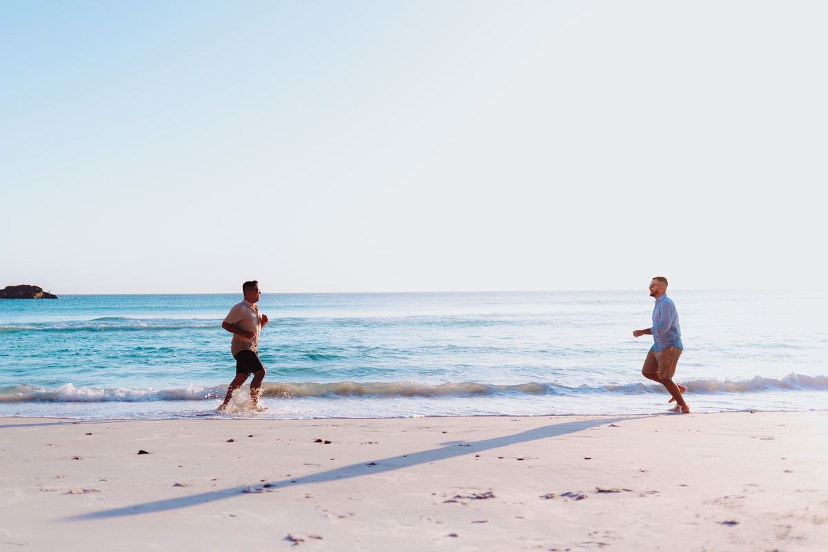 Ensaio de Casal Gay em Arraial do Cabo