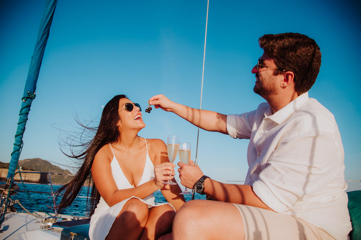 Fotógrafo no Veleiro Sagarana