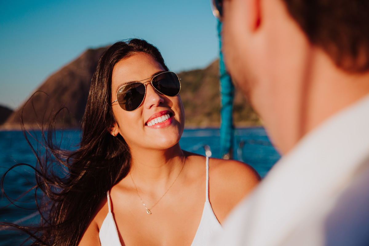 Fotógrafo no Veleiro Sagarana