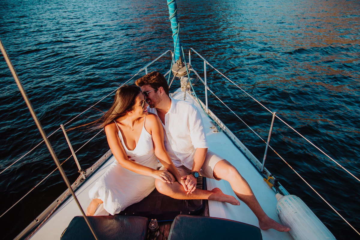 Fotógrafo no Veleiro Sagarana