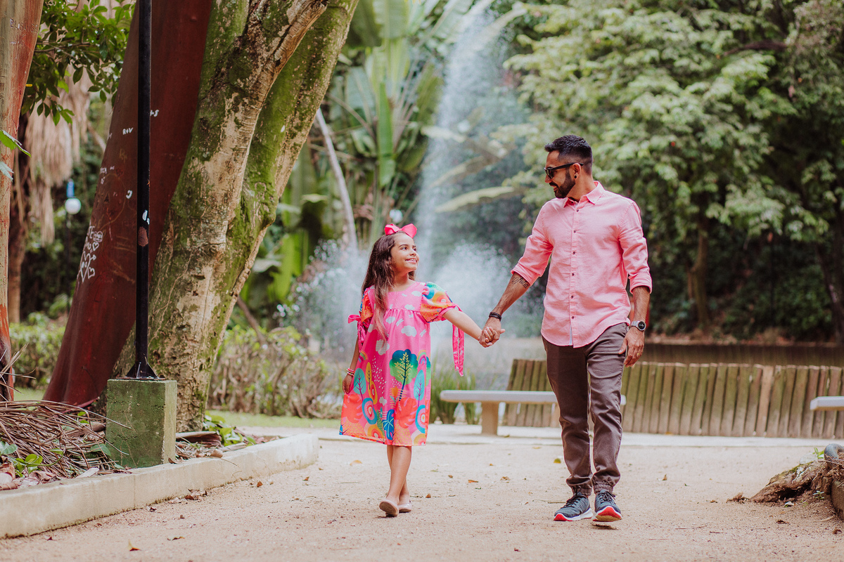 Ensaio Família no Horto Botânico em Niterói