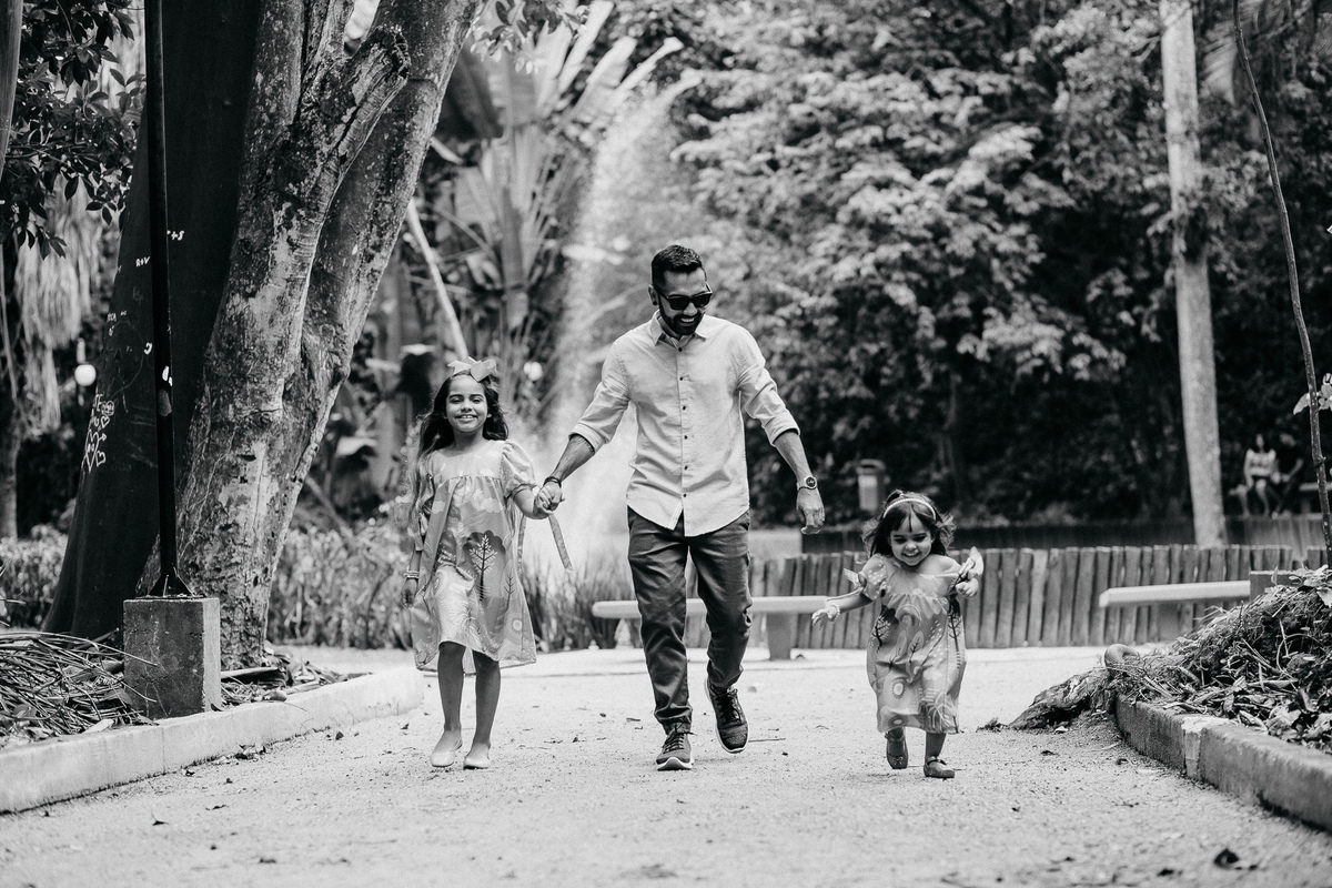 Ensaio Família no Horto Botânico em Niterói