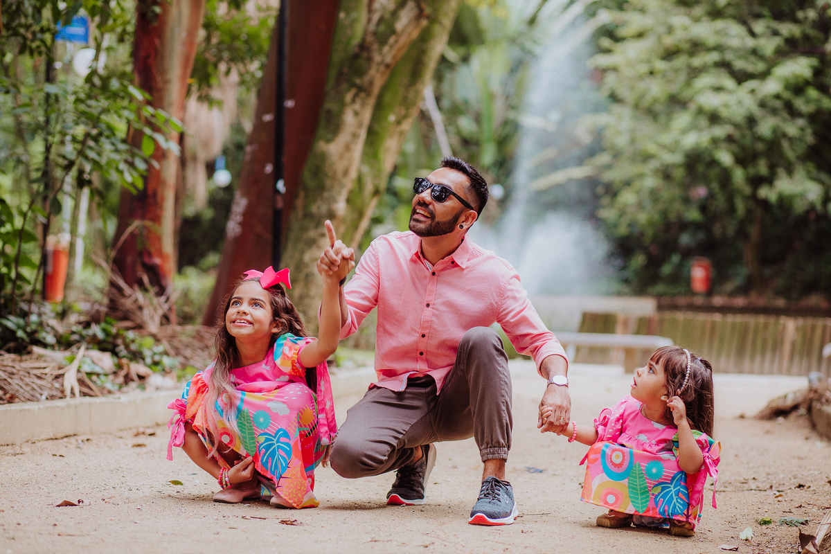 Ensaio Família no Horto Botânico em Niterói