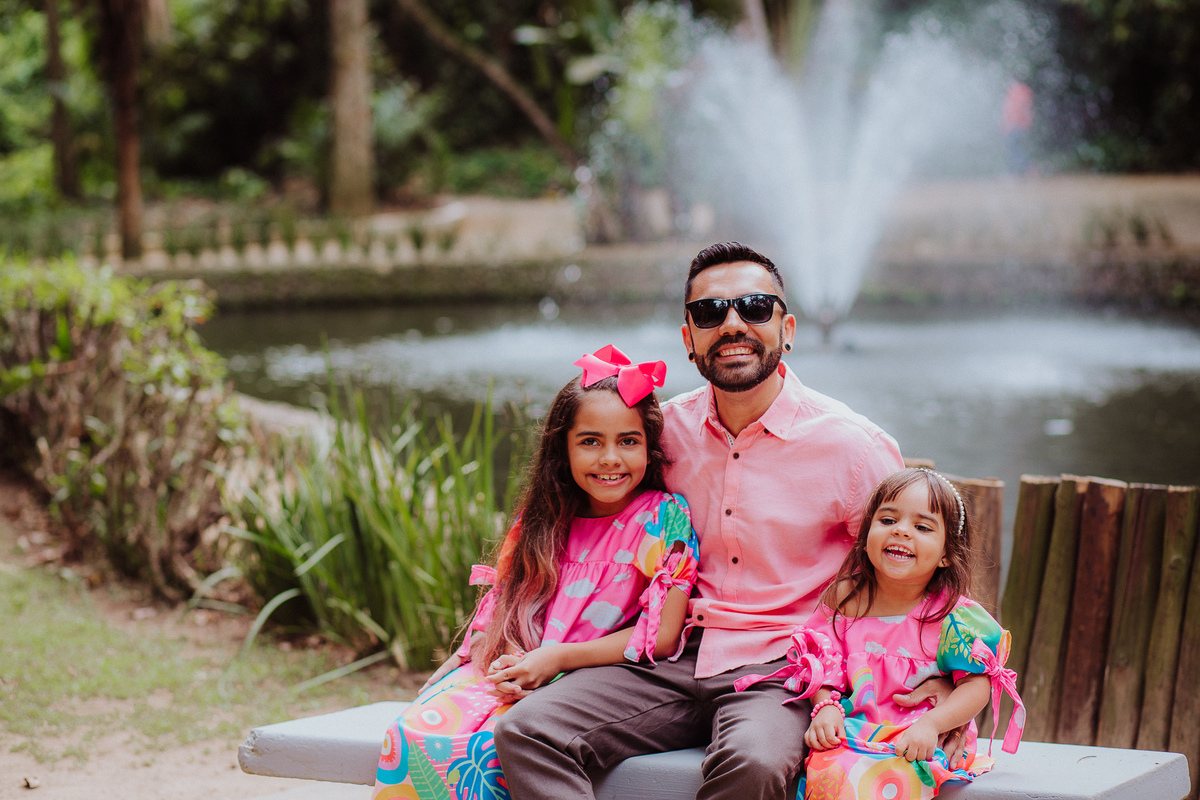 Ensaio Família no Horto Botânico em Niterói