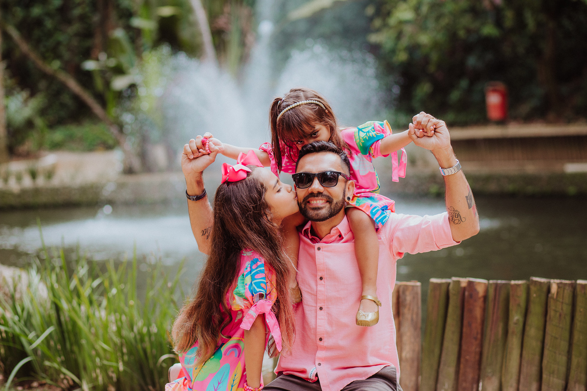 Ensaio Família no Horto Botânico em Niterói