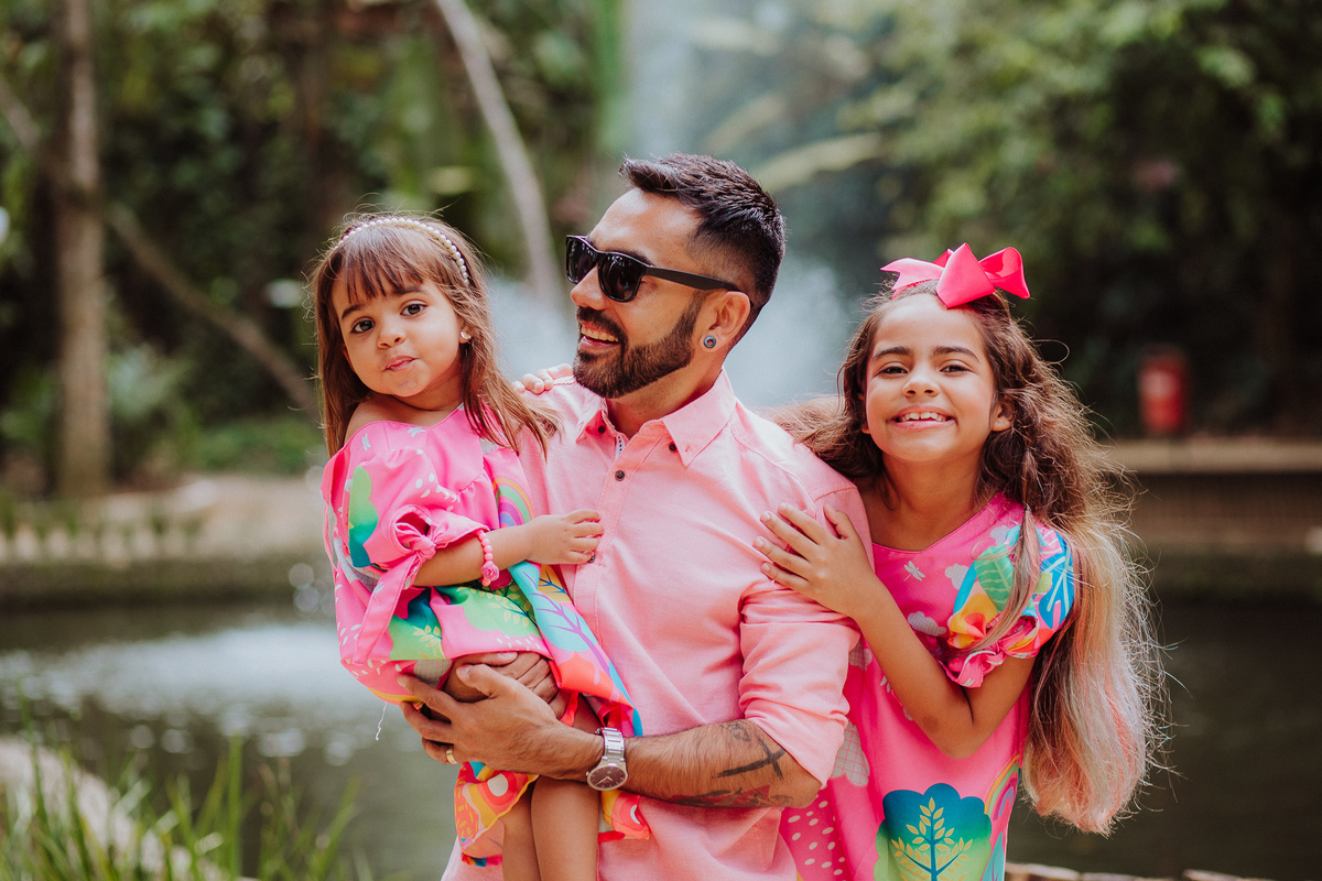 Ensaio Família no Horto Botânico em Niterói