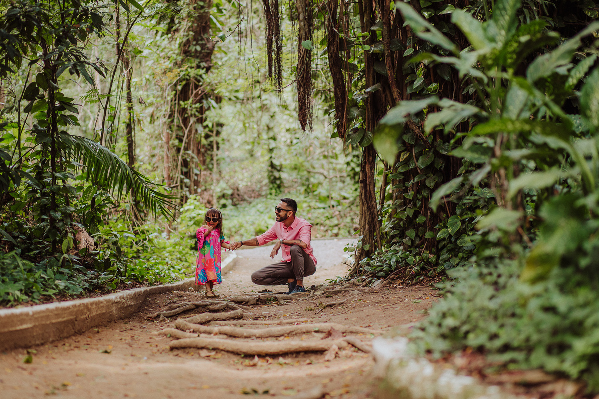 Ensaio Fotográfico no Horto Botânico em Niterói