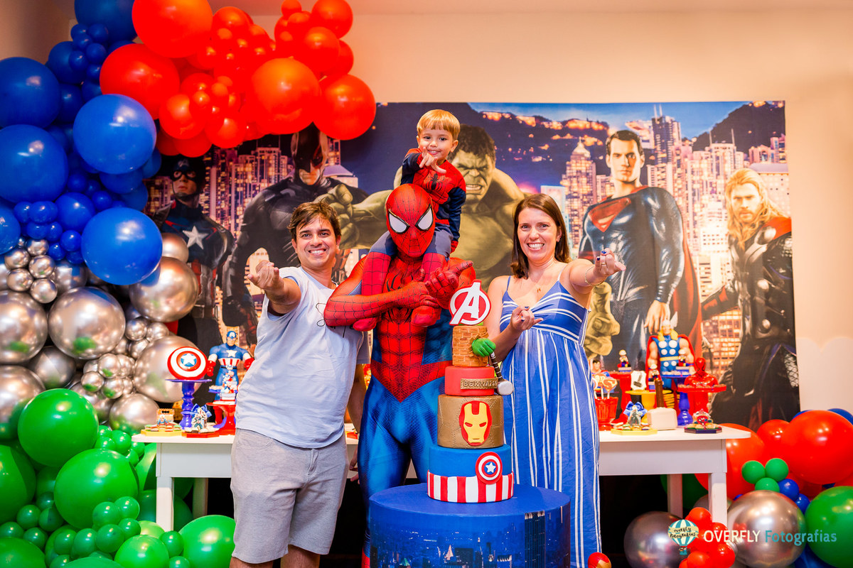 Personagens Vivos os Vingadores RJ