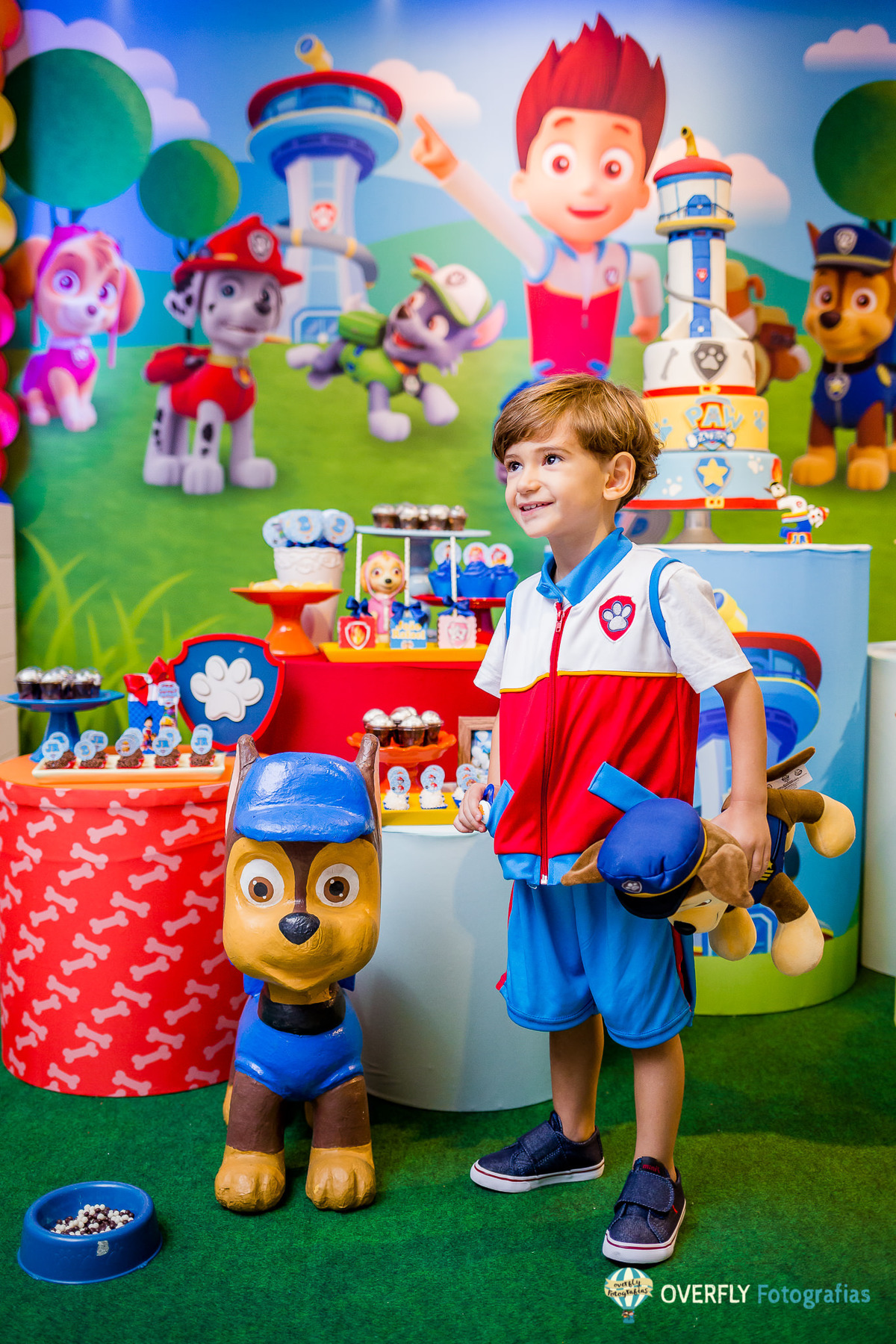 Aniversário da Patrulha Canina no Megga Festas no Mutondo