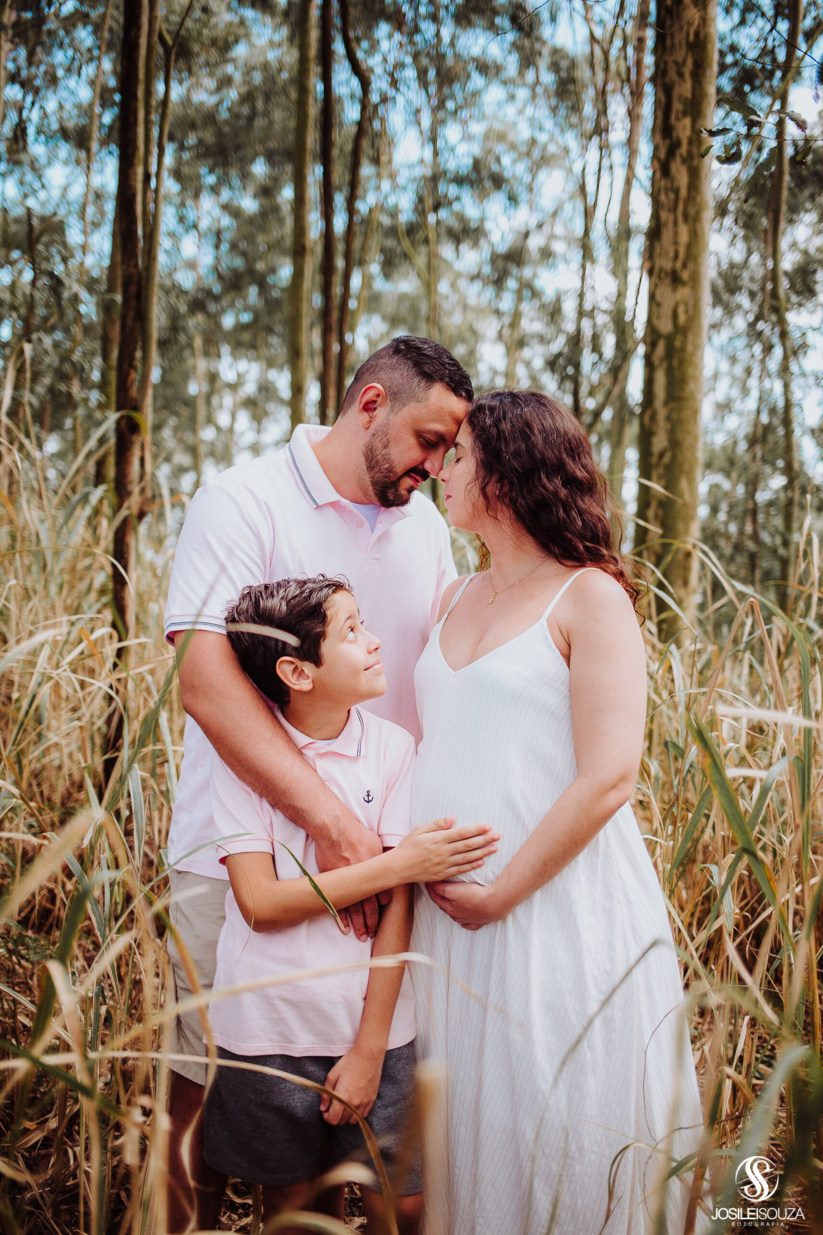 Ensaio de Gestante no Bosque dos Eucaliptos
