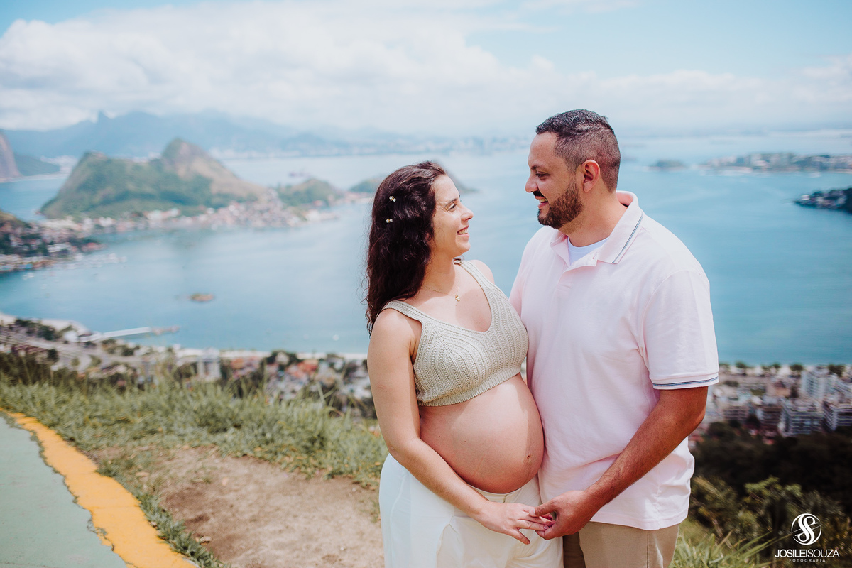 Ensaio de Gestante no Parque da Cidade em Niterói