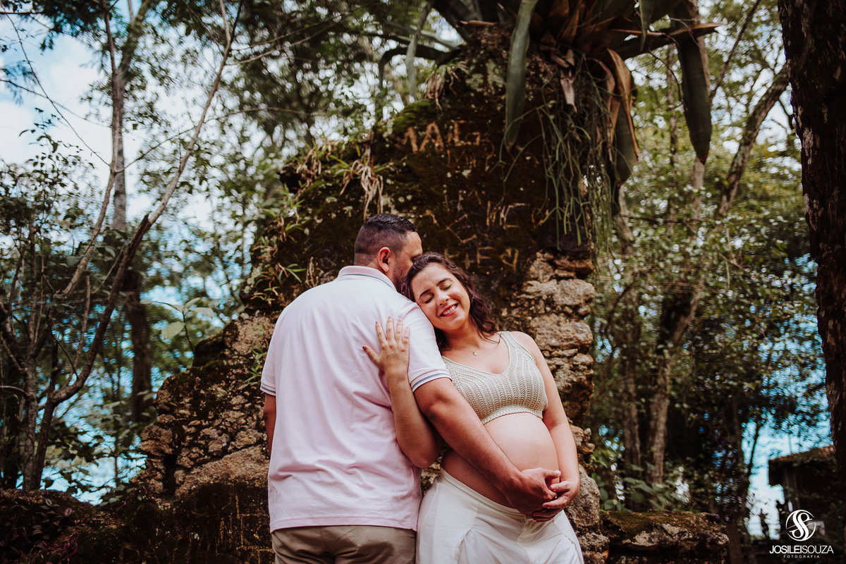 Ensaio de Gestante no Horto do Fonseca