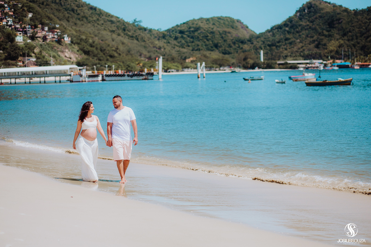 Ensaio de Gestante em Charitas Niterói