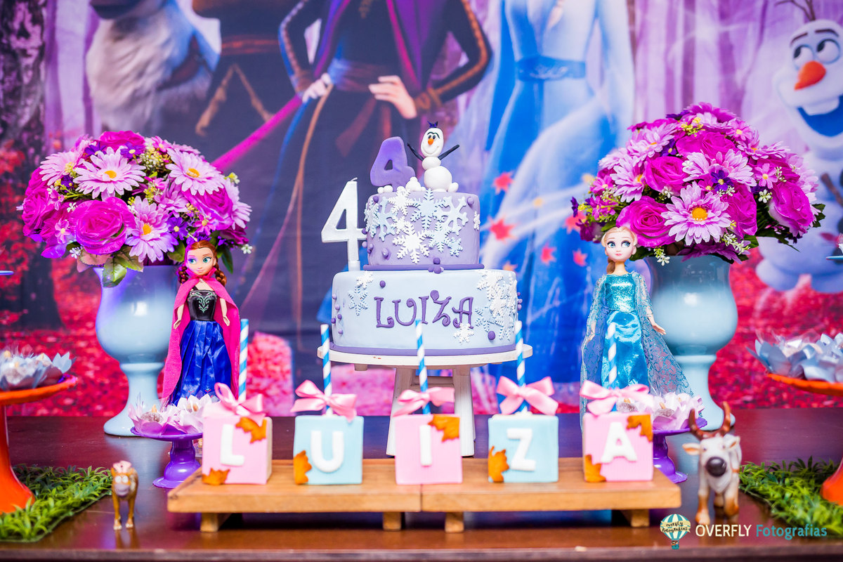 Aniversário com Tema Frozen