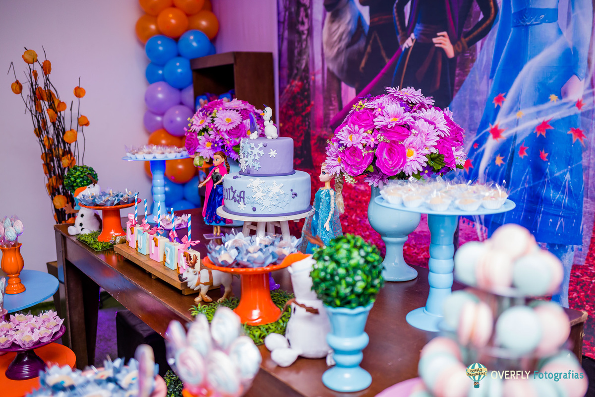 Aniversário com Tema Frozen