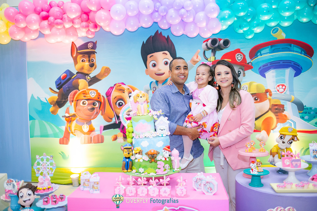 Aniversário de Menina com o Tema Patrulha Canina RJ