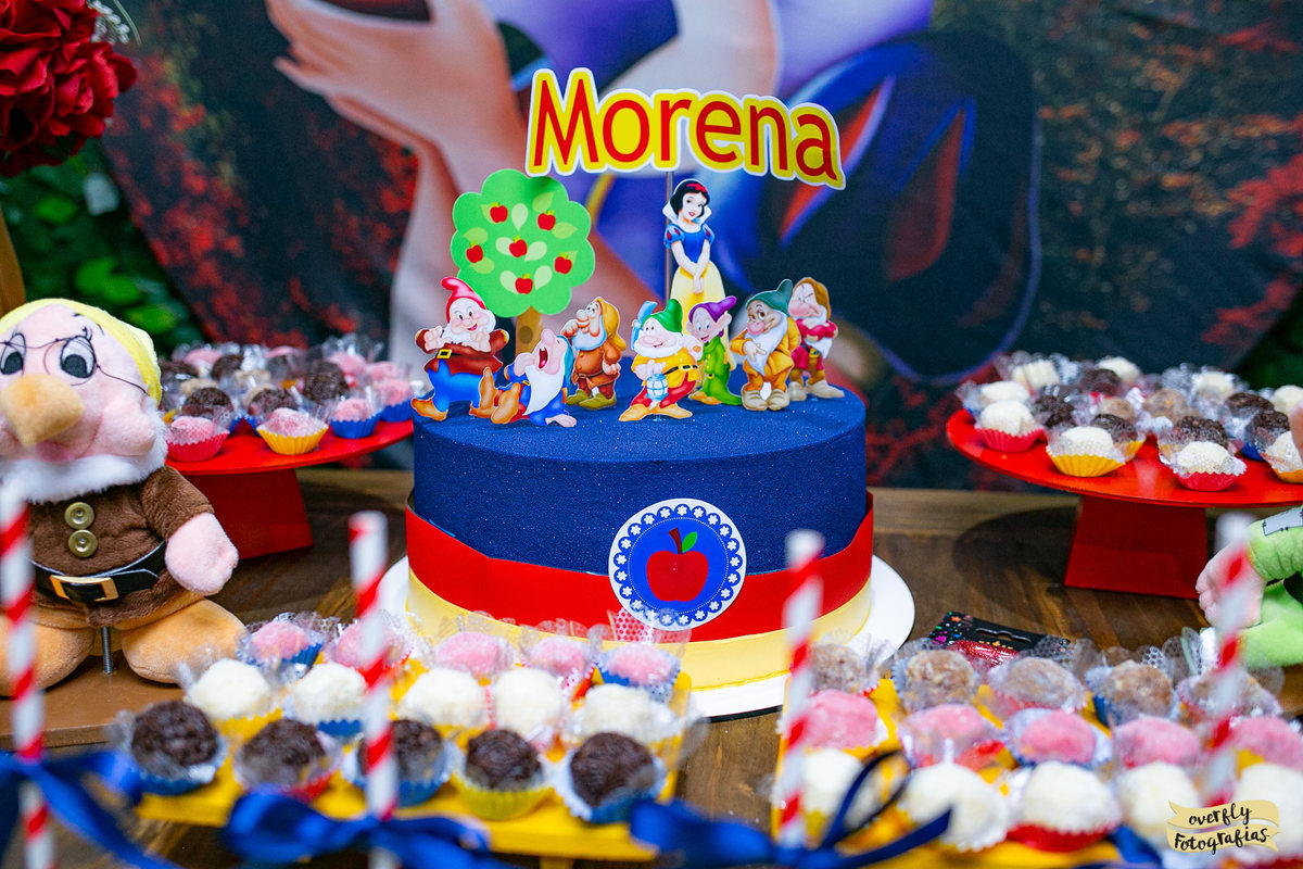 Aniversário com Tema da Branca de Neve