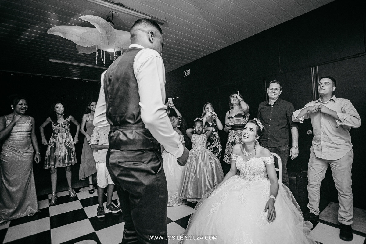 Casamento de noite em São Gonçalo