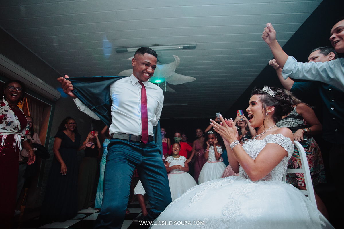 Casamento de noite em São Gonçalo