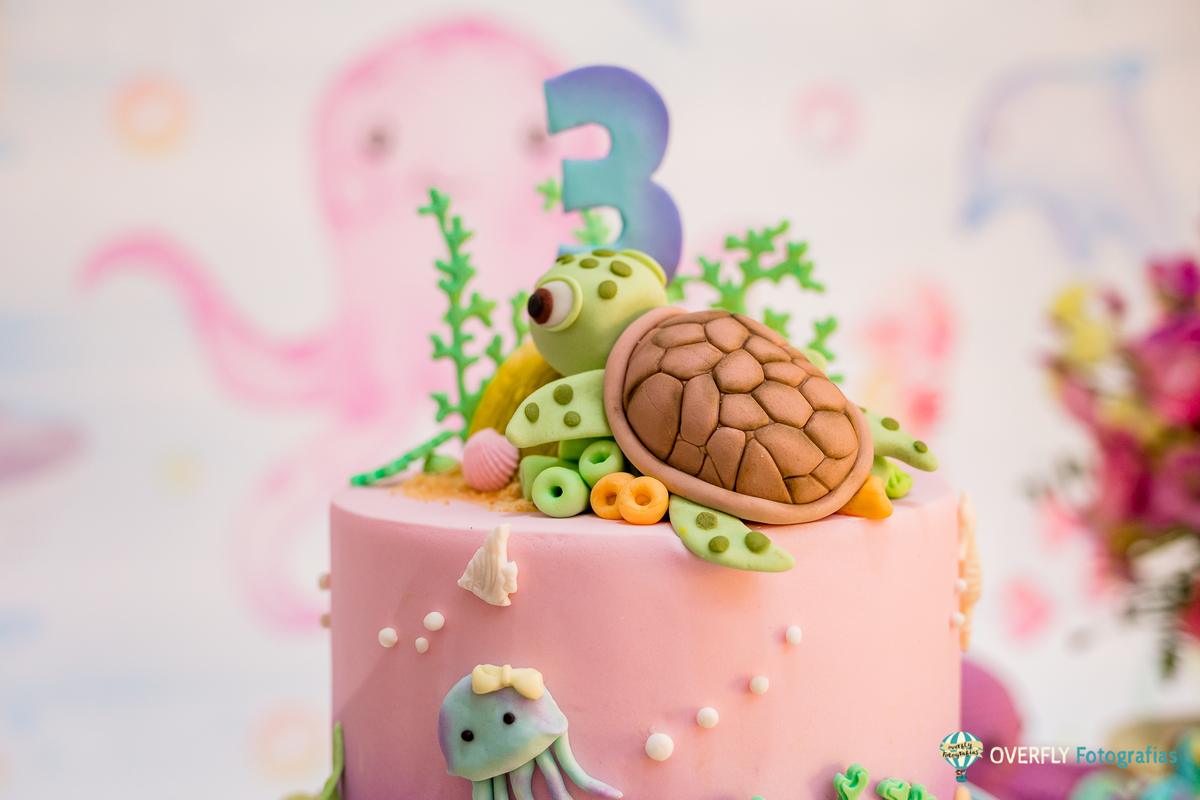 Aniversário com Tema Fundo do Mar