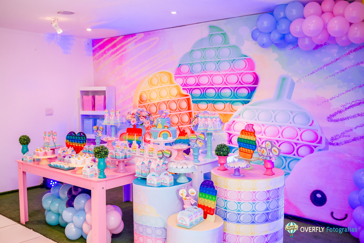 Aniversário com Tema POP IT