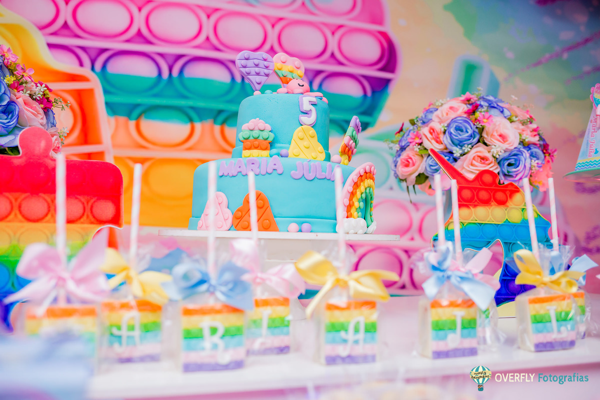 Aniversário com Tema POP IT