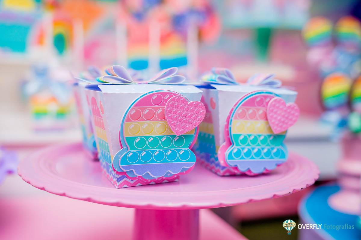 Aniversário com Tema POP IT