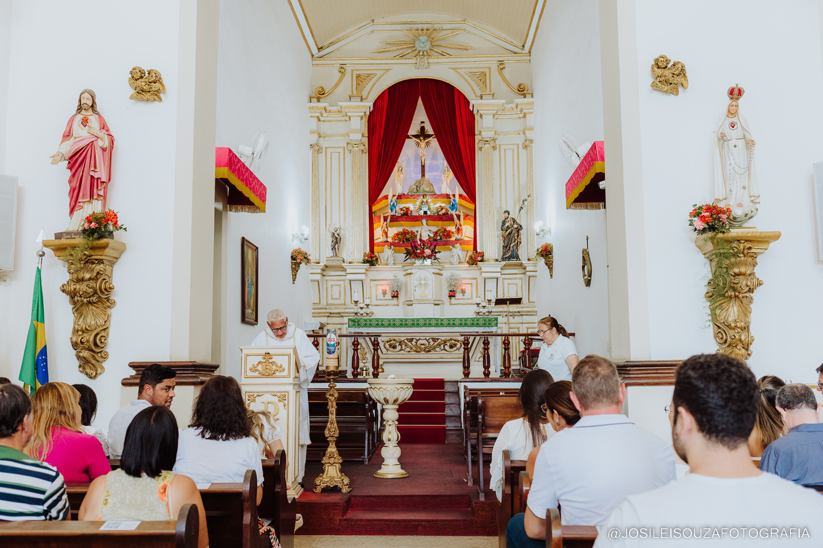Casamento na Igreja São Sebastião em Itaipu