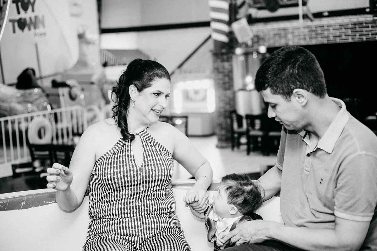 Aniversário de criança com Síndrome de Down