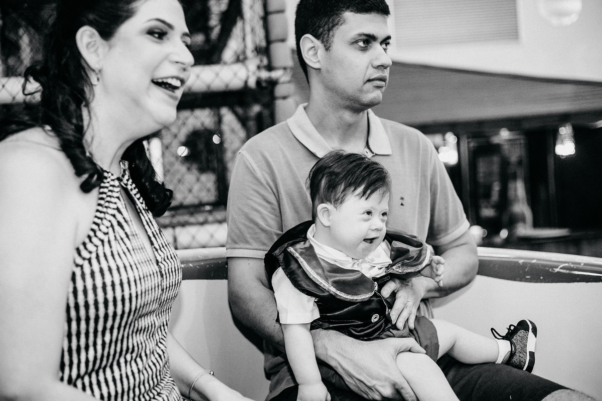 Aniversário de criança com Síndrome de Down