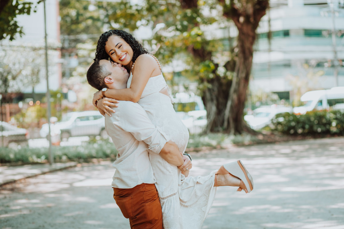 Ensaio de Casal no Campo de São Bento em Niterói