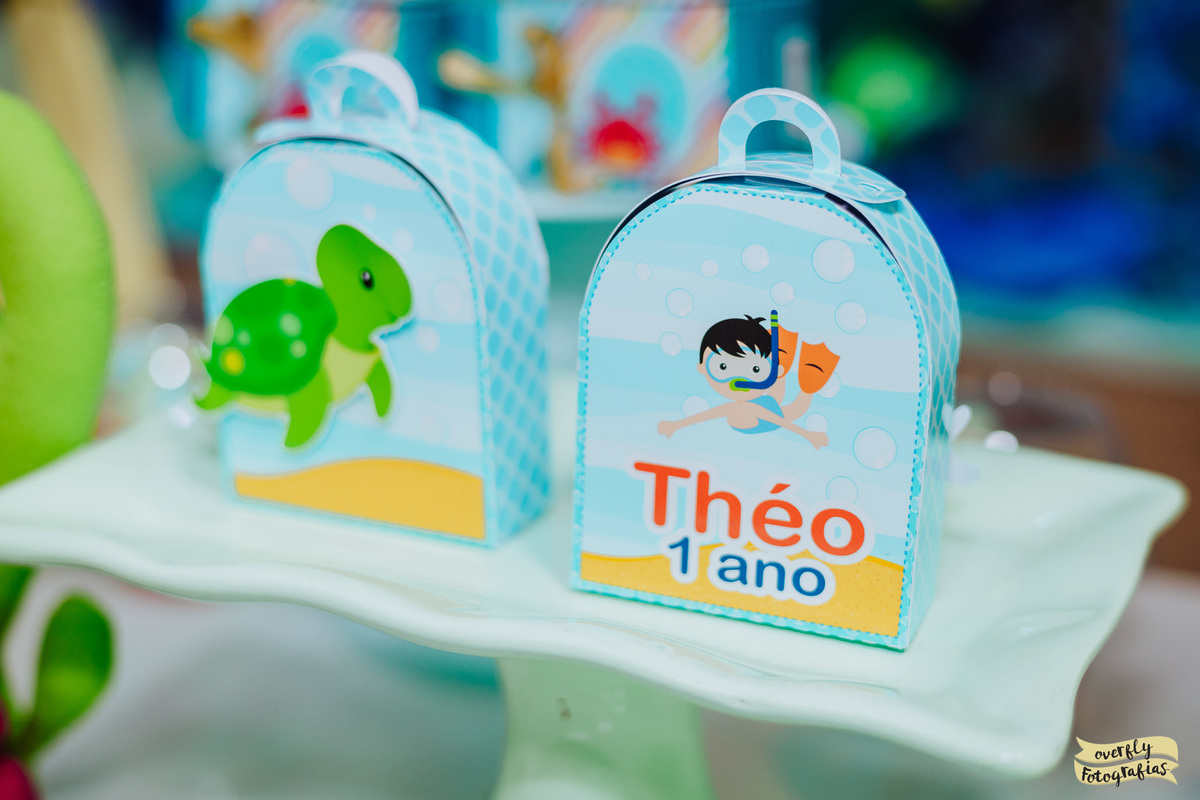 Aniversário Infantil com Tema Fundo do Mar