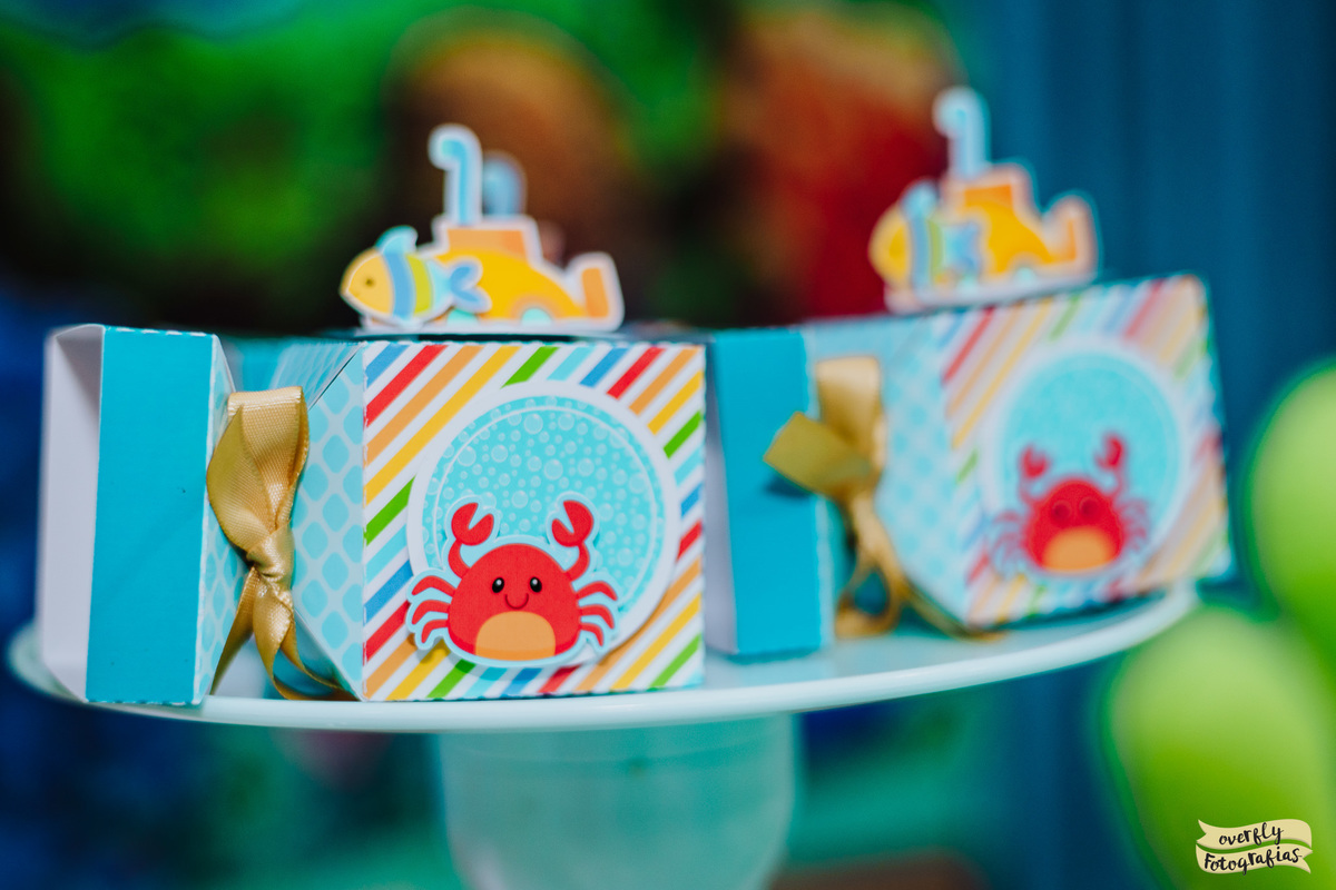 Aniversário Infantil com Tema Fundo do Mar