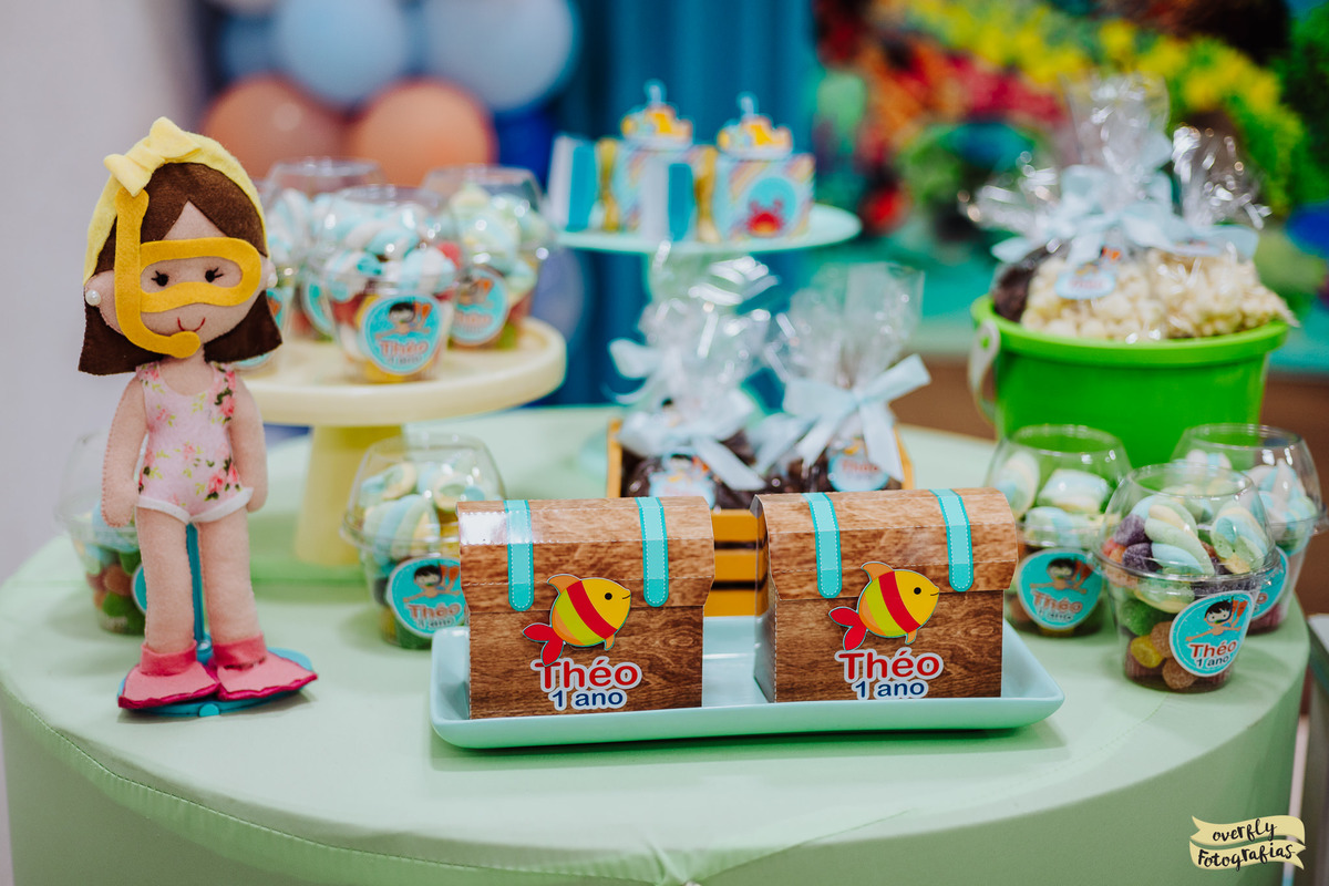 Aniversário Infantil com Tema Fundo do Mar RJ