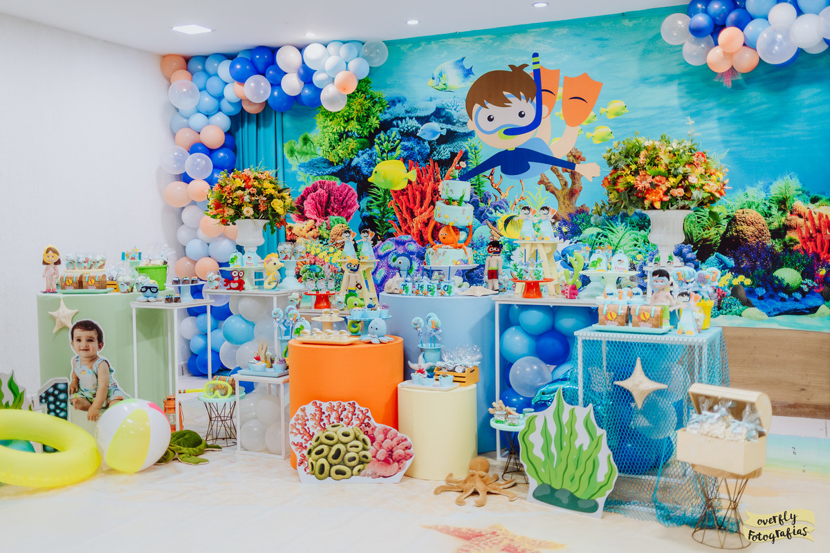 Tema Fundo do Mar em Niterói