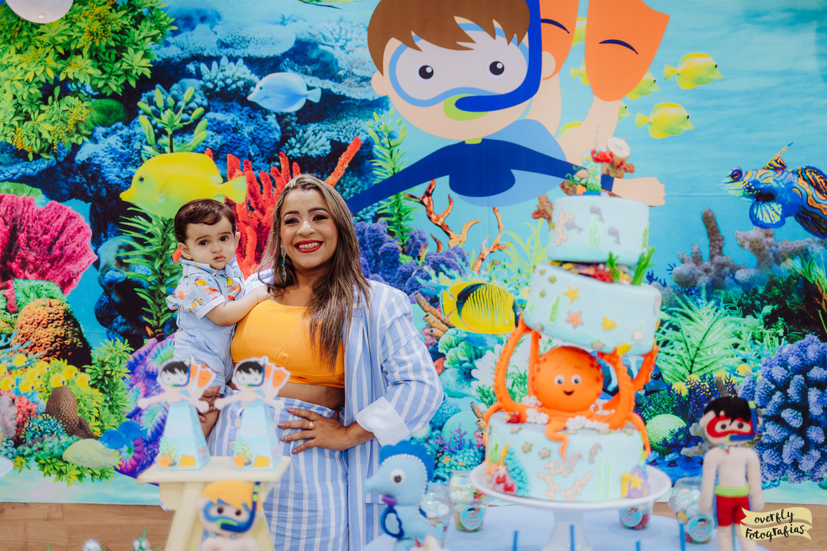 Tema Fundo do Mar em Niterói