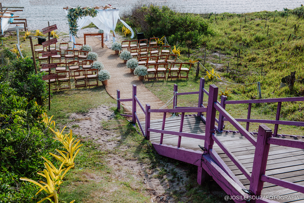 Casamento no Quiosque Harmonia na Praia de Camboinhas em Niterói