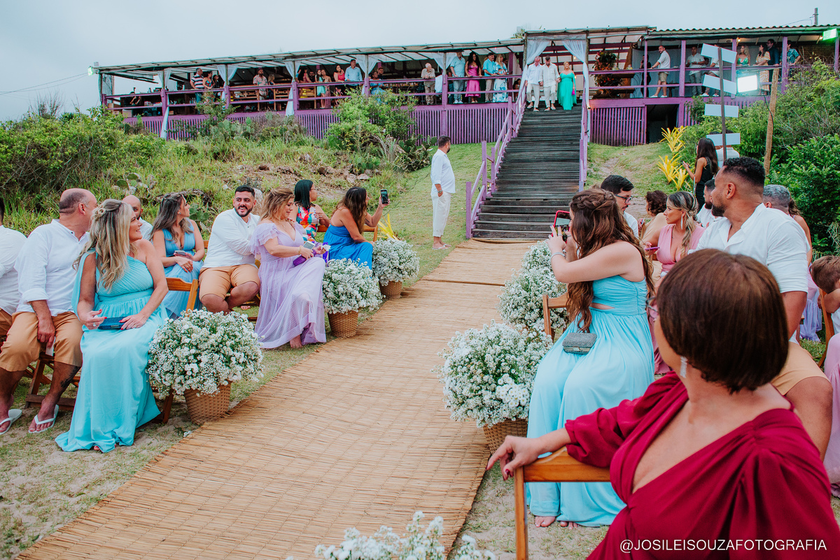 Casamento no Quiosque Harmonia na Praia de Camboinhas em Niterói