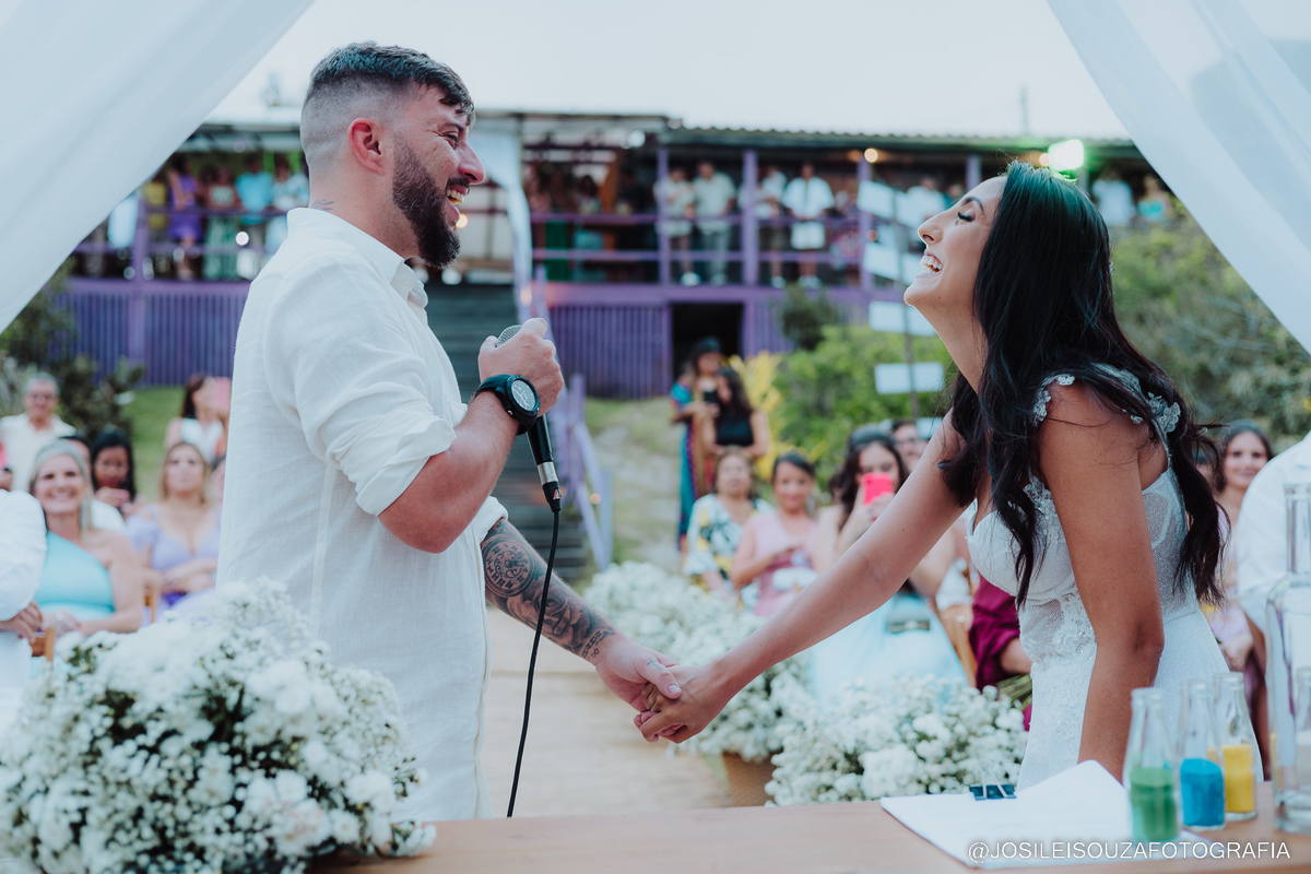 Casamento no Guarderya Beach Club Em Jurujuba