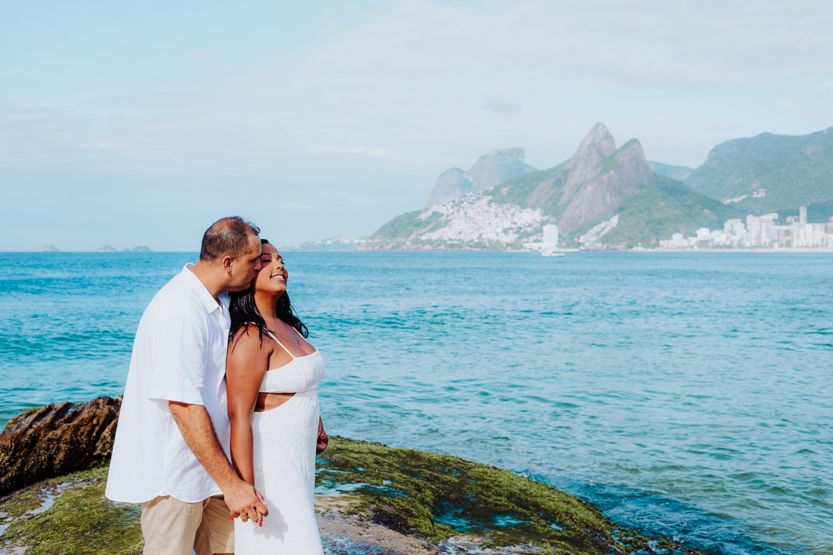 Ensaio de Casal em Praia no Rio de Janeiro