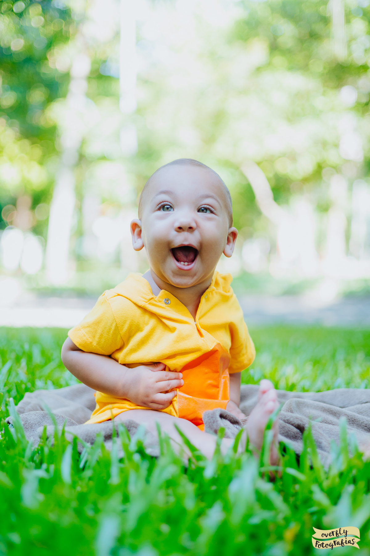 Ensaio de Criança no Campo de São Bento em Niterói