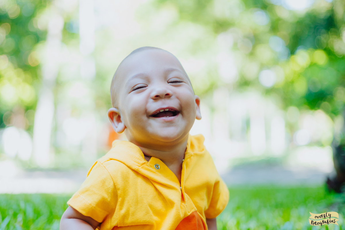 Ensaio de Criança no Campo de São Bento em Niterói