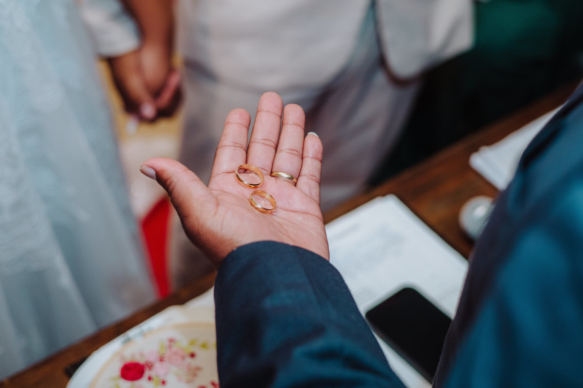 Fotografia de Casamento no Jardins do Chalé