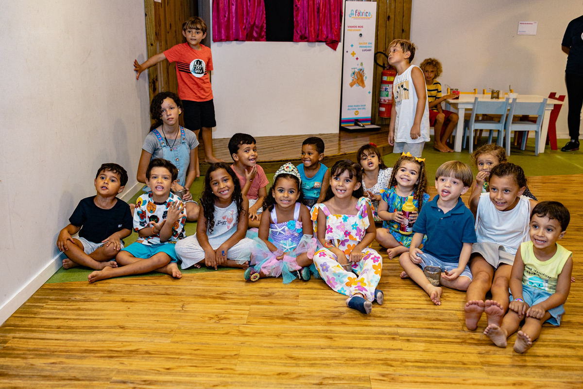 Aniversário infantil no Salão de Festas A Fábrica